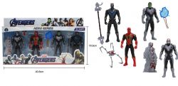 ENSEMBLE DE 4 FIGURINES AVENGERS